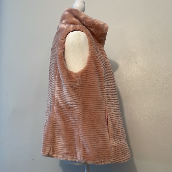 LIZ CLAIBORNE mars puffer vest with faux fur (23G9C57) - Picture 9 of 15